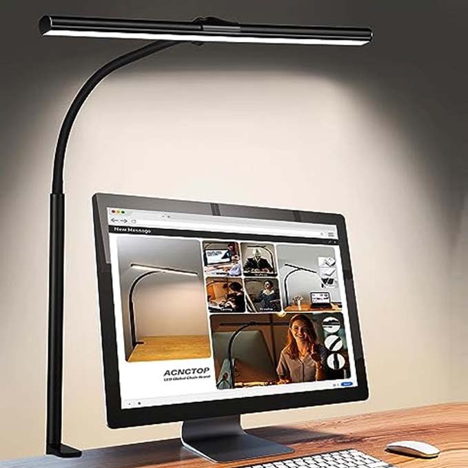 ACNCTOP LED Desk Lamp for Office Home